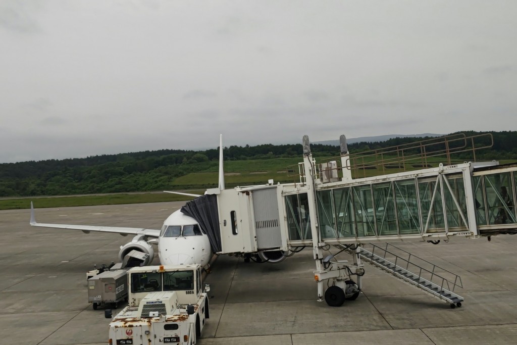 伊丹空港－函館空港と大移動